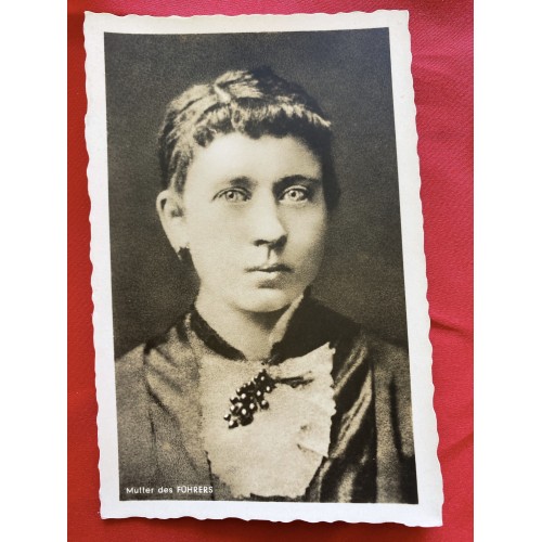 Führers Mother Postcard # 6869