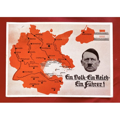 EIn Volk Ein Reich Ein Führer! Postcard # 6894