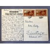 Silberplakette Wiedervereinigung 13 Januar 1935 Postcard