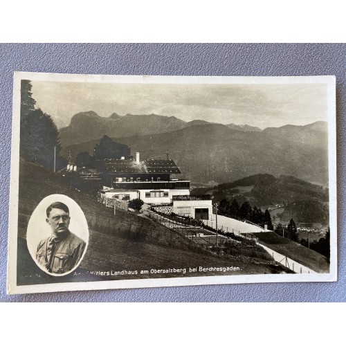 Adolf Hitlers Landhaus Am Obersalzberb Bei Berchtesgaden Postcard