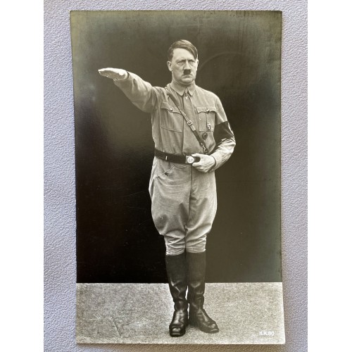 Adolf Hitler H.K. 80 Postcard