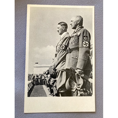 Hitler Hierl Postcard # 6918
