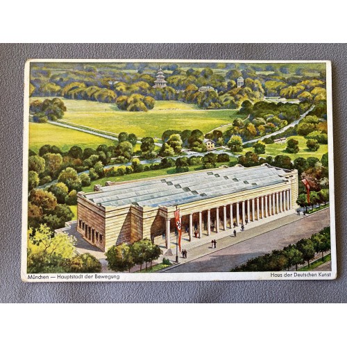 München Hauptstadt der Bewegung Haus Der Deutschen Kunst Postcard # 6948