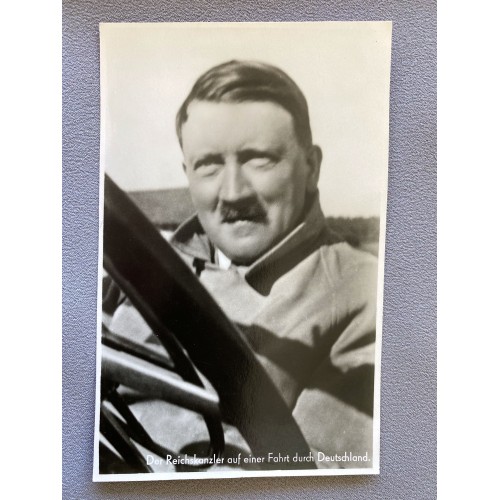Der Reichskanzler auf einer Fahrt durch Deutschland Postcard # 6955