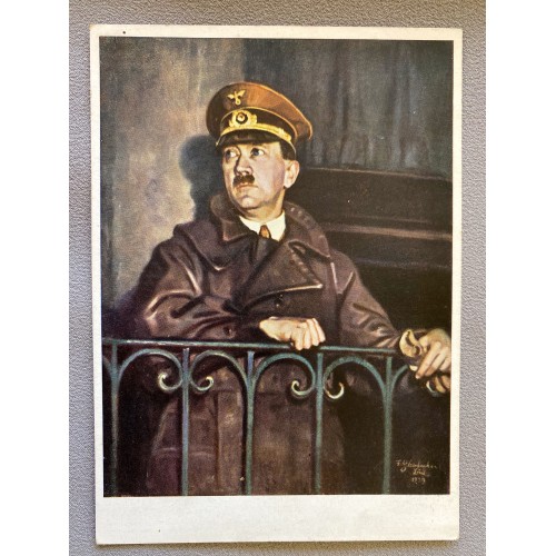 Die historische nächliche Stunde auf Dem Linzer kathausbalkon Postcard # 6959