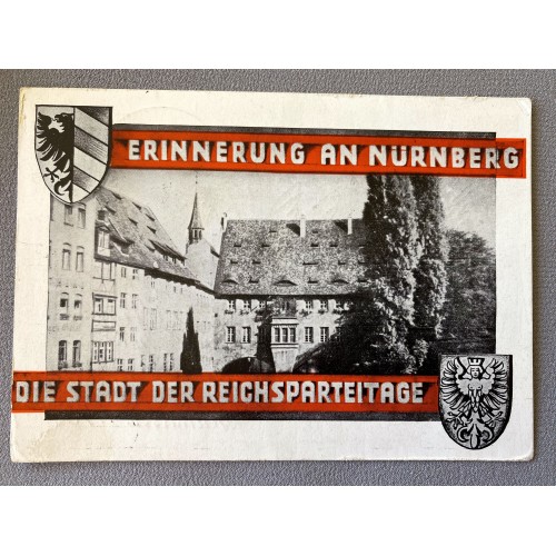 Erinnerung an Nurnberg Die Stadt Der Reichsparteitage Postcard # 6975