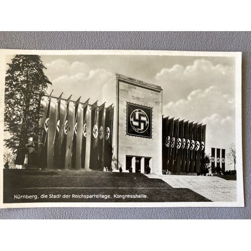 Nürnberg, die Stadt der Reichsparteitage Kongresshalle Postcard