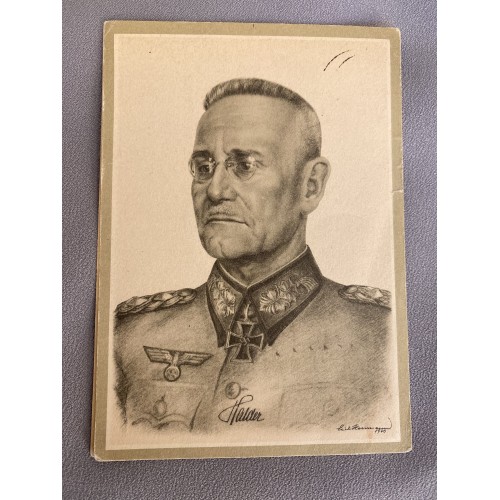 Der Führers und seine Generale des Heeres Postcard # 6996
