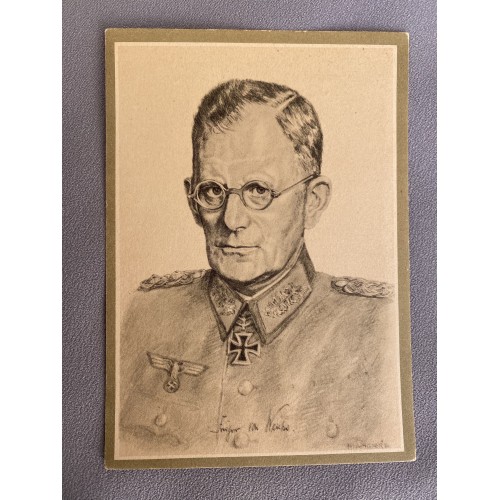 Der Führers und seine Generale des Heeres Postcard