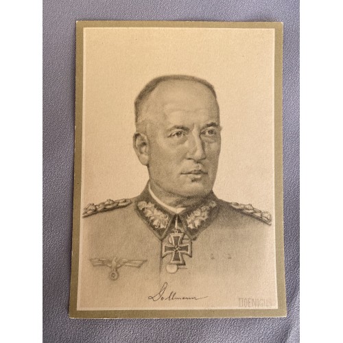 Der Führers und seine Generale des Heeres Postcard # 6999