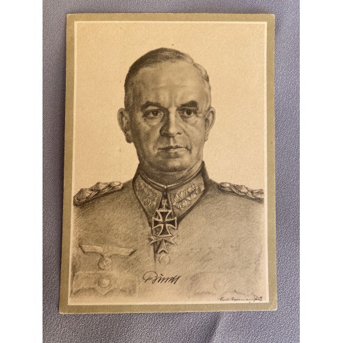 Der Führers und seine Generale des Heeres Postcard # 7009