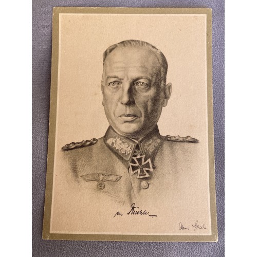 Der Führers und seine Generale des Heeres Postcard # 7011