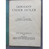 Germany Under Hitler by Mildred S. Wertheimer # 7091