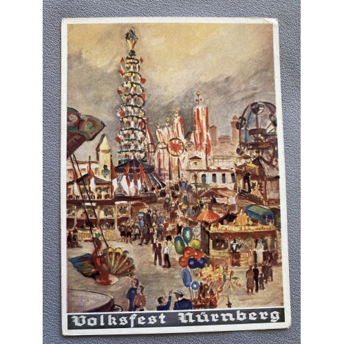 Volksfest Nürnberg Postcard