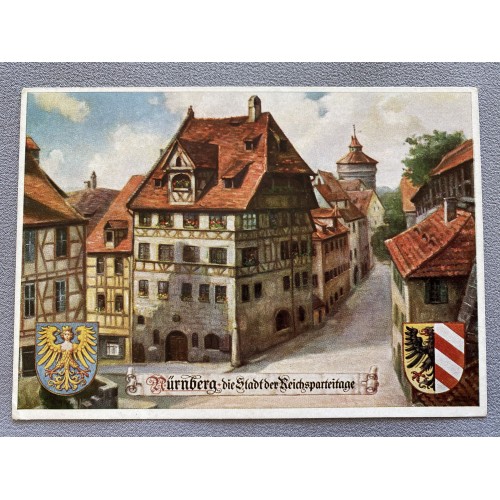 Nürnberg Die Stadt der Reichparteitage Postcard
