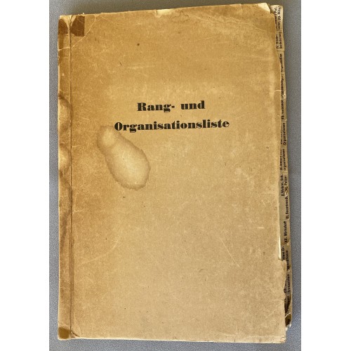 Rang- und Organisationsliste der NSDAP