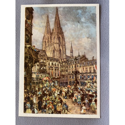 Ne Schöne Groß vum Kölsche Fastelovend ( Kölner Karneval) 1939 Postcard