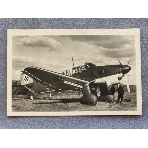 Sturzkampfflugzeug Junkers Ju-87 Postcard # 7199