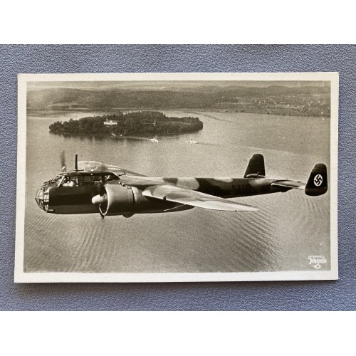 Unsere Luftwaffe DO-215 Postcard # 7203