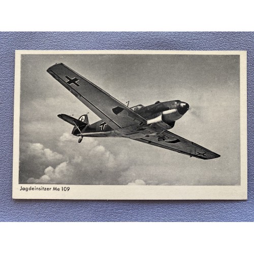 Jagdeinsitzer Me 109 Postcard # 7205