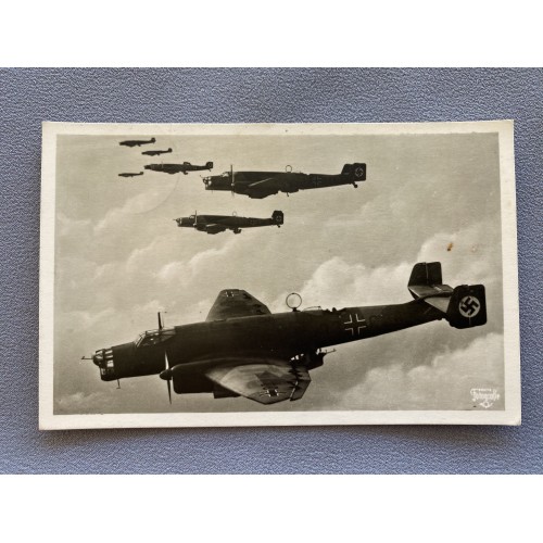 Unsere Luftwaffe Ju 86 K Postcard # 7214