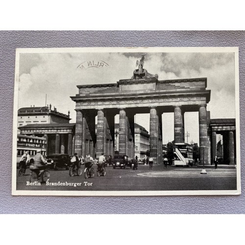 Berlin Brandenburger Tor Postcard