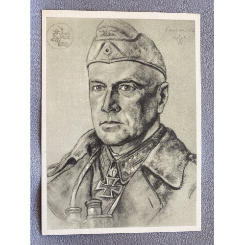 W. Willrich Generalleutnant Crüwell Postcard # 7254