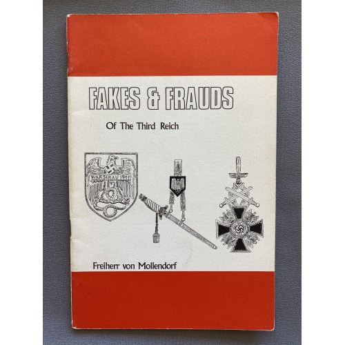 Fakes & Frauds of the Third Reich by Freiherr von Mollendorf # 7306