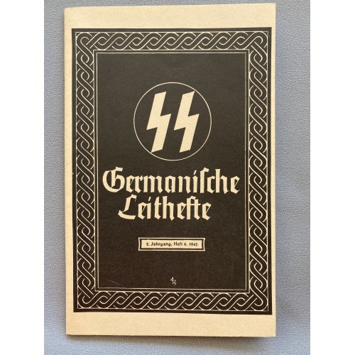 SS Leithefte (Reprint of the Heydrich Funeral Issue 1942) # 7322