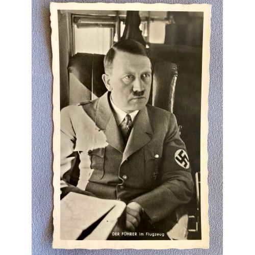 Der Führer im Flugzeug Postcard # 7353