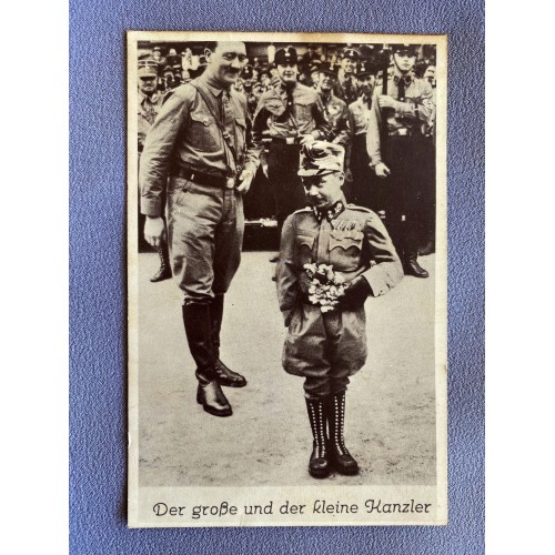 Der Grosse und der kleine Kanzler Postcard # 7369