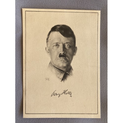 Adolf Hitler Postcard # 7370