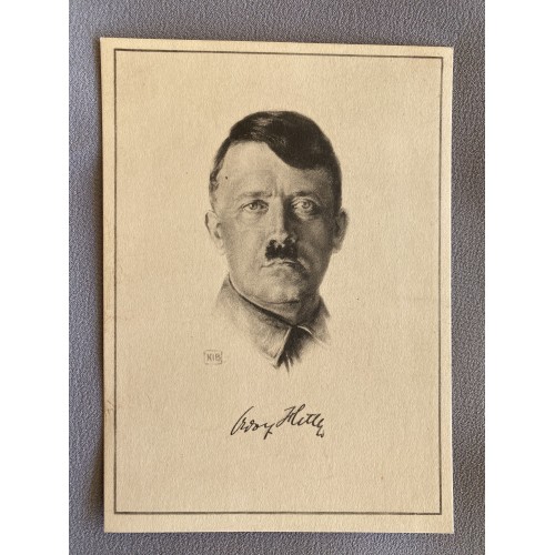 Adolf Hitler Postcard