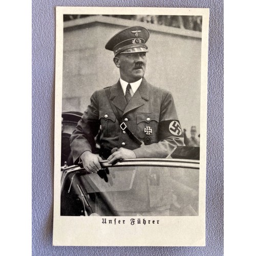 Unser Fuhrer Postcard # 7373