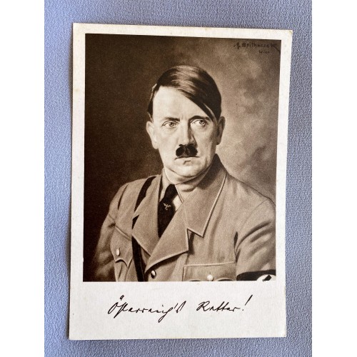 Hitler Postcard 