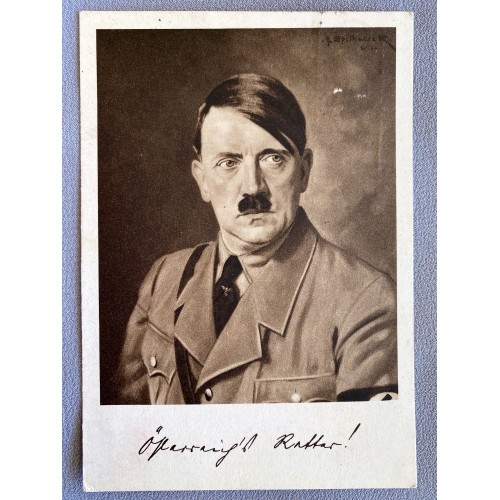 Adolf Hitler Postcard # 7384