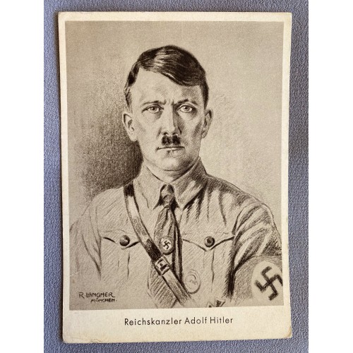 Reichskanzler Adolf Hitler Postcard # 7388