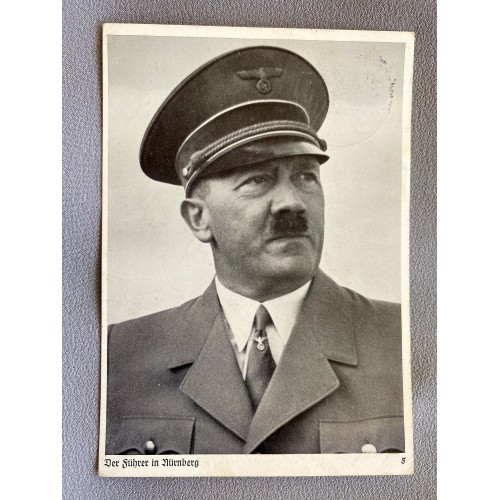 Der Fuhrer in Nurnberg Postcard # 7395