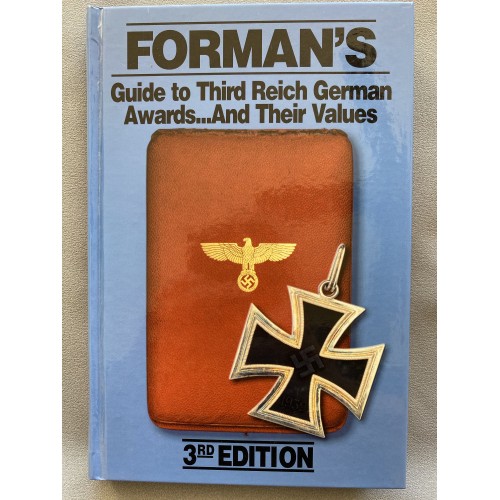 Forman's Guide to Third Reich German Awards and their Values, 3rd edition # 7483