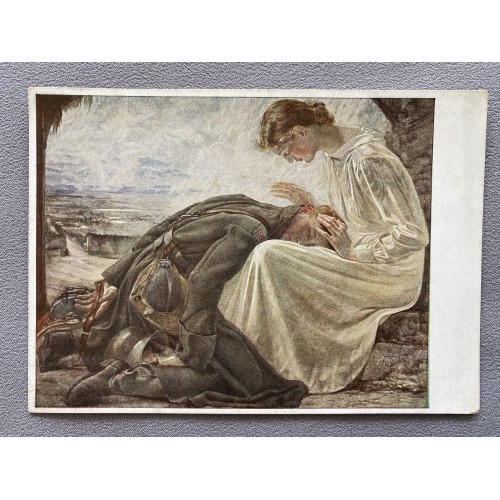München, Haus der Deutschen Kunst Heimkehr Postcard # 7512