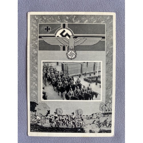 Hans F. Martin Spezial-Verlag für Wehrmacht Postcard # 7521