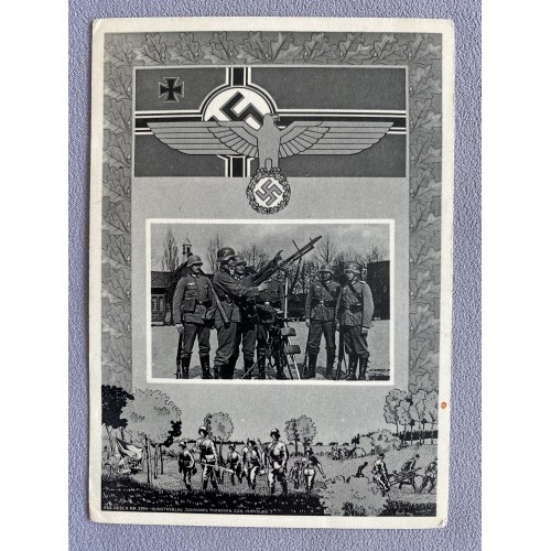Hans F. Martin Spezial-Verlag für Wehrmacht Postcard # 7524