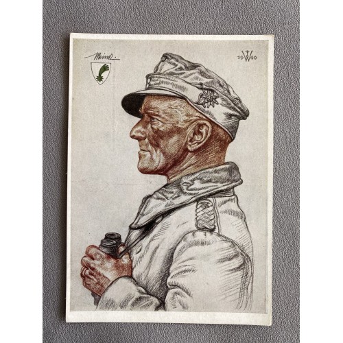 Oberst Meindl Postcard # 7552