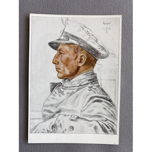 W. Willrich Kapitänleutnant Schuhart Postcard # 7557
