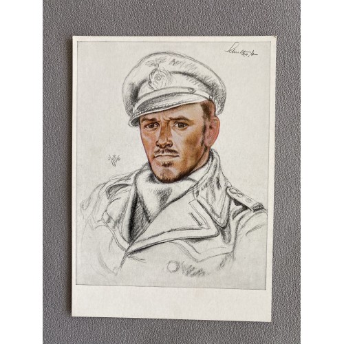 W. Willrich Kapitänleutnant  Schultze Postcard