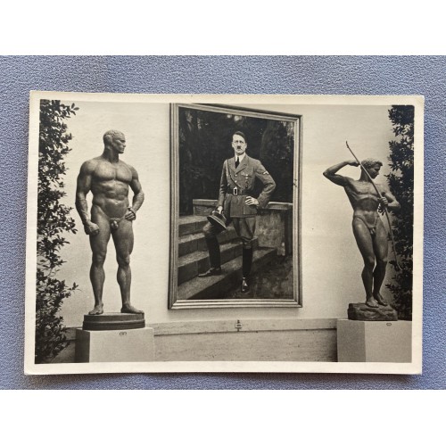 Hitler House of German Art Postcard 