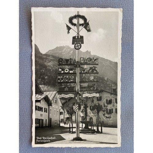 Bad Reichenhall Floriansplatz Postcard