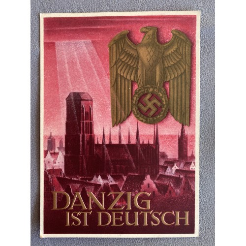 Danzig ist Deutsch Postcard