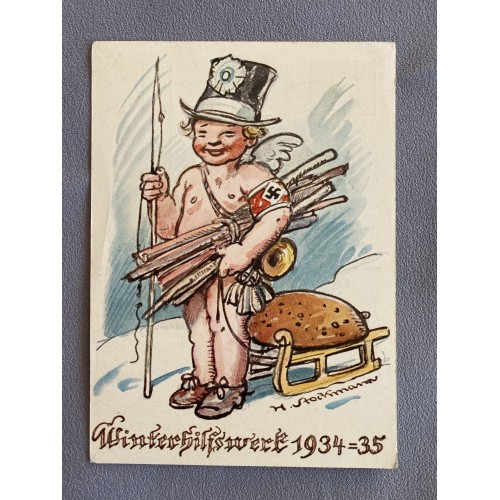 Winterhilfswerk 1934-35 Postcard # 7638