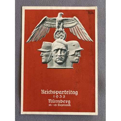 Reichsparteitag 1935 Nurnberg Postcard # 7640